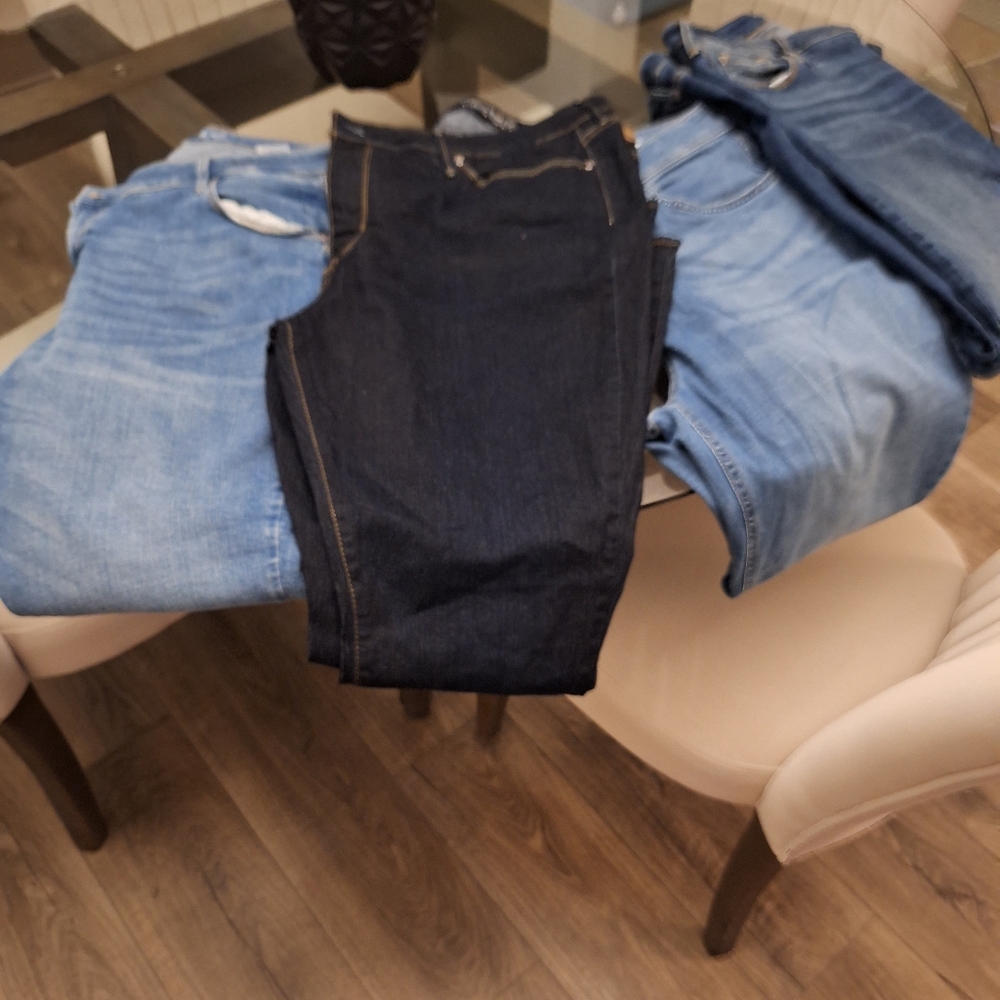 Old Navy Dark/Light, Levi,LeeJeans, from my Personal Closet!SomeNever Worn Sz 18